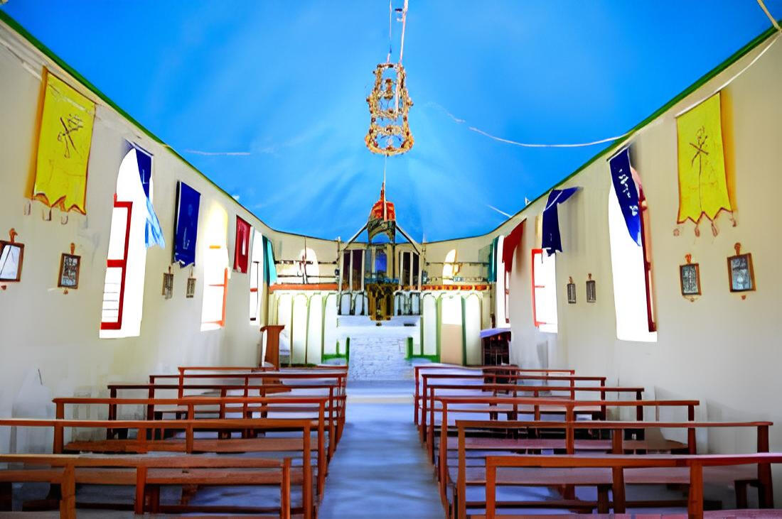 L'église de Tetamanu